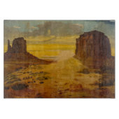 Sunset on Monument Valley, door Gary Poling Snijplank (Voorkant)