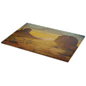 Sunset on Monument Valley, door Gary Poling Snijplank (Hoek)