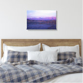 Sunset on Moon Valley - Chili Canvas Afdruk (Insitu (Slaapkamer))