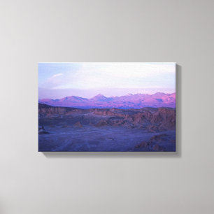 Sunset on Moon Valley - Chili Canvas Afdruk