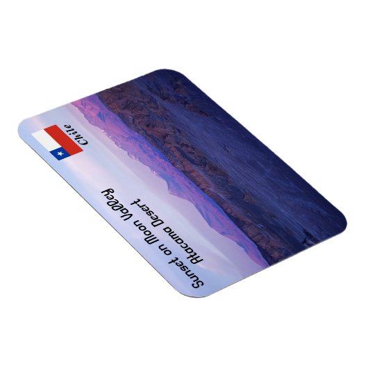 Sunset on Moon Valley - Chili Magneet (Rechterzijde)