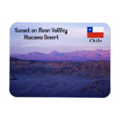Sunset on Moon Valley - Chili Magneet (Horizontaal)