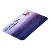 Sunset on Moon Valley - Chili Magneet (Linkerzijde)