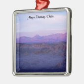 Sunset on Moon Valley - Chili Metalen Ornament (Links)