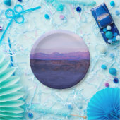 Sunset on Moon Valley - Chili Papieren Bordje (Feest)