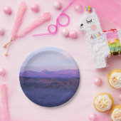 Sunset on Moon Valley - Chili Papieren Bordje (Feest)