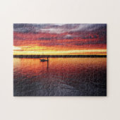 Sunset on Morro Bay puzzle Legpuzzel (Horizontaal)