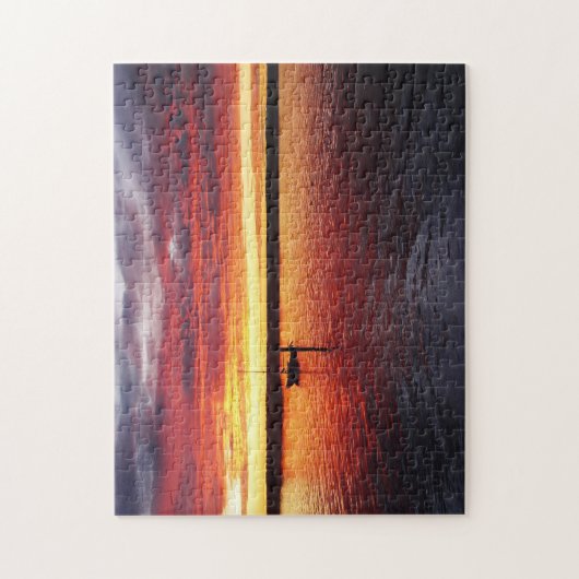 Sunset on Morro Bay puzzle Legpuzzel (Verticaal)