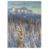 Sunset on Mount Fellows Klembord (Achterkant)