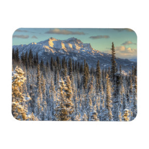 Sunset on Mount Fellows Magneet