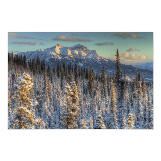 Sunset on Mount Fellows Poster (Voorkant)