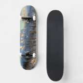 Sunset on Mount Fellows Skateboard (Voorkant)