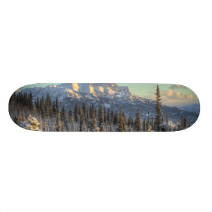 Sunset on Mount Fellows Skateboard
