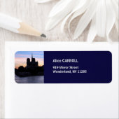 Sunset on Notre Dame de Paris - Parijs, Frankrijk Etiket (Insitu)