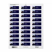 Sunset on Notre Dame de Paris - Parijs, Frankrijk Etiket (Full Sheet)