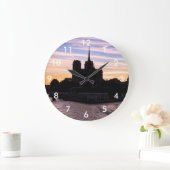 Sunset on Notre Dame de Paris - Parijs, Frankrijk Grote Klok (Huis)