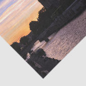 Sunset on Notre Dame de Paris - Parijs, Frankrijk Tissuepapier (Detail)