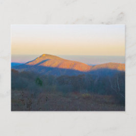 Sunset on Old Rag Mountain, Shenandoah NP, VA Briefkaart
