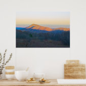 Sunset on Old Rag Mountain, Shenandoah NP, VA Poster (Keuken)