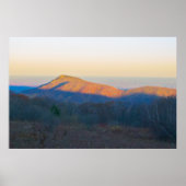 Sunset on Old Rag Mountain, Shenandoah NP, VA Poster (Voorkant)