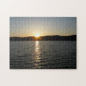 Sunset on Onota Lake: Horizontaal Legpuzzel (Horizontaal)