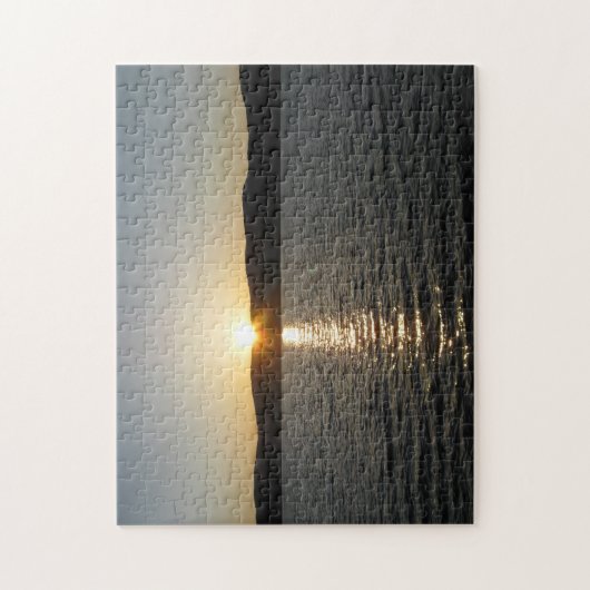 Sunset on Onota Lake: Horizontaal Legpuzzel (Verticaal)