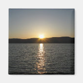 Sunset on Onota Lake: Verticaal Magneet (Voorkant)