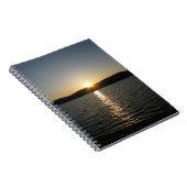 Sunset on Onota Lake: Verticaal Notitieboek (Rechterzijde)