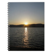 Sunset on Onota Lake: Verticaal Notitieboek (Voorkant)