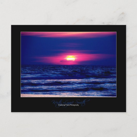 Sunset on Panama City Beach briefkaart (Voorkant)