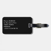 Sunset on Parliament Hill - Ottawa Bagagelabel (Achterkant horizontaal)