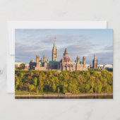 Sunset on Parliament Hill - Ottawa Kaart (Voorkant)