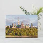 Sunset on Parliament Hill - Ottawa Kaart (Staand voorkant)