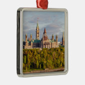 Sunset on Parliament Hill - Ottawa Metalen Ornament (Rechts)