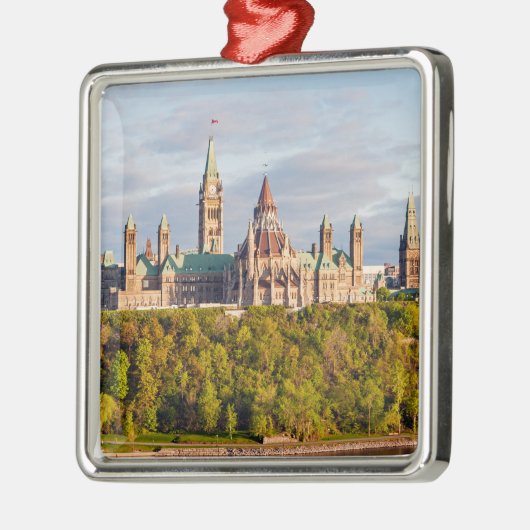 Sunset on Parliament Hill - Ottawa Metalen Ornament (Links)