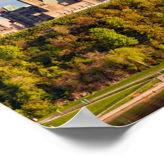 Sunset on Parliament Hill - Ottawa Poster (Hoek)