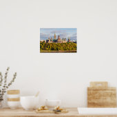 Sunset on Parliament Hill - Ottawa Poster (Keuken)