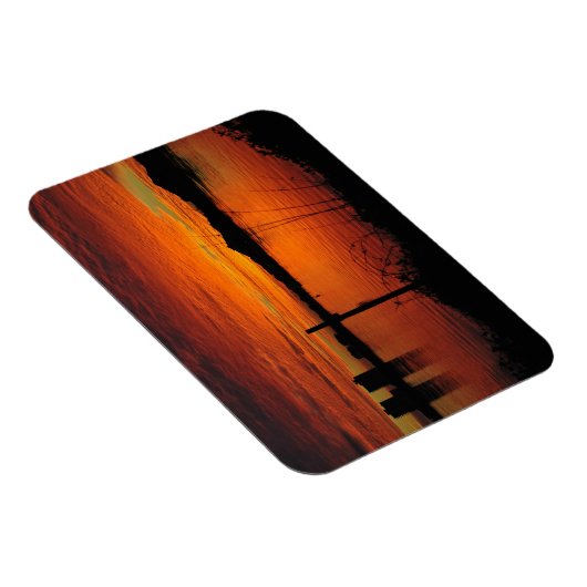 Sunset on Pensacola Beach Magneet (Rechterzijde)