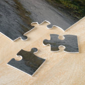 Sunset on Sandy Beach Path Legpuzzel (Zijkant)