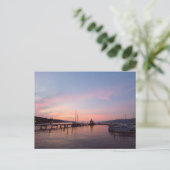 Sunset on Seneca Lake, New York Briefkaart (Staand voorkant)