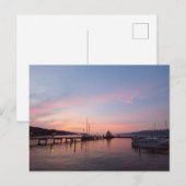 Sunset on Seneca Lake, New York Briefkaart (Voorkant / Achterkant)