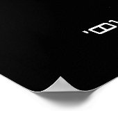 Sunset on shore poster (Hoek)