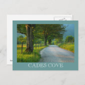 Sunset on Sparks Lane - Cades Cove briefkaart (Voorkant / Achterkant)