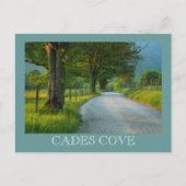 Sunset on Sparks Lane - Cades Cove briefkaart (Voorkant)