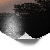 Sunset on the Alleghanies, West Virginia Foto Afdruk (Hoek)