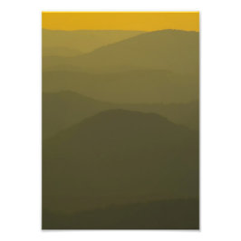 Sunset on the Alleghanies, West Virginia Foto Afdruk