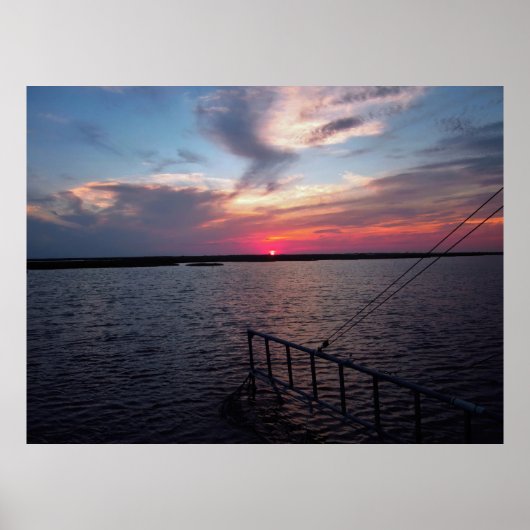 Sunset on the Bayou Poster (Voorkant)