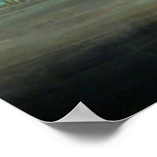 Sunset on the Bayou Poster (Hoek)