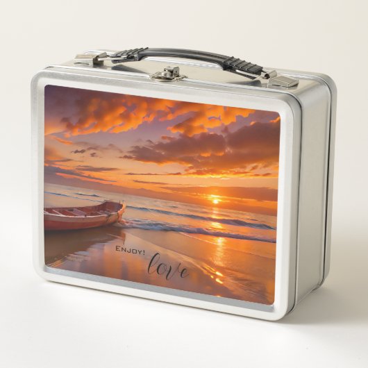 Sunset on the Beach (Voorkant)