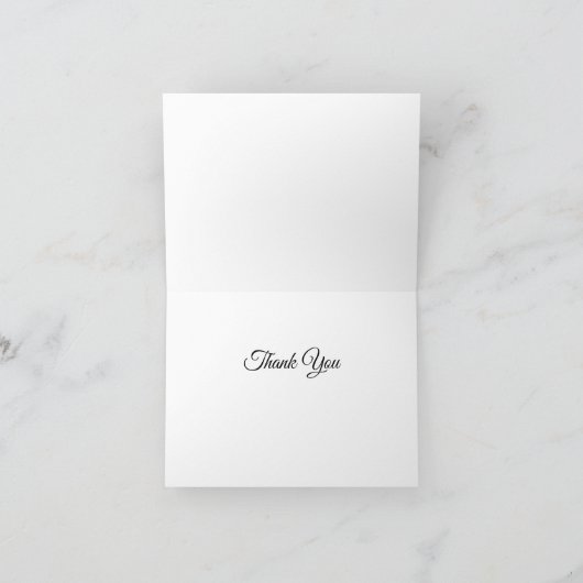 Sunset on the Beach Bedankkaart (Binnen)